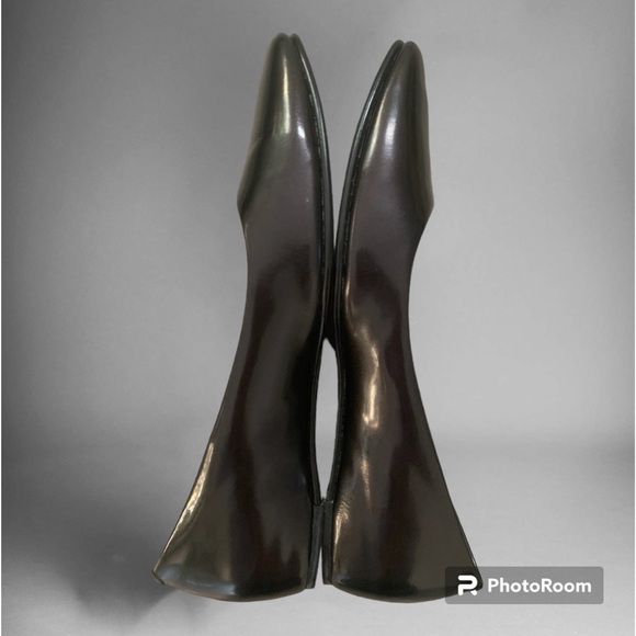 Cole Haan Flats with NikeAir technology Sz 7 Juliana Black withPink insole - Picture 3 of 6